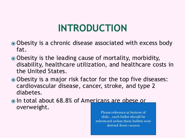 An introduction to the issue of obesity in the united states childhood obesity problem statement